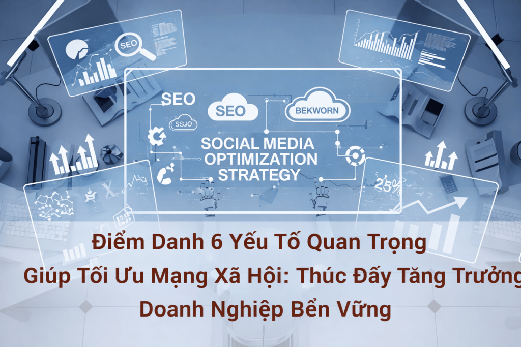 Điểm Danh 6 Yếu Tố Quan Trọng  Giúp Tối Ưu Mạng Xã Hội: Thúc Đẩy Tăng Trưởng Doanh Nghiệp Bền Vững