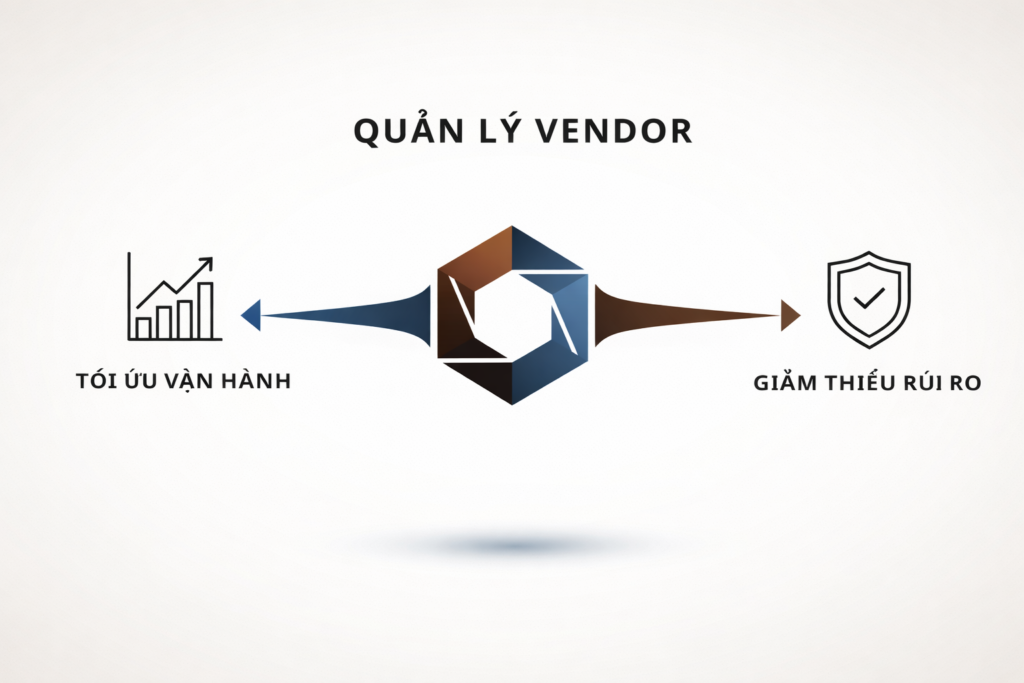 Quản lý Vendor: Tối ưu vận hành, giảm thiểu rủi ro