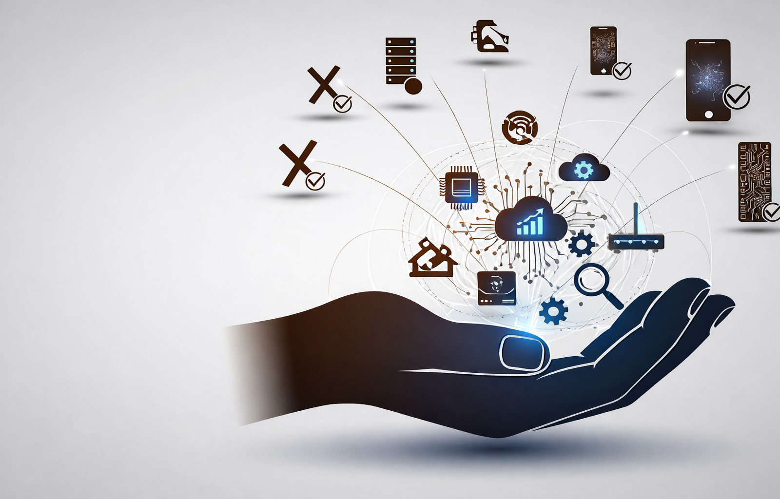 Data analytics and market intelligence dashboard illustrating customer behavior and trend forecasting