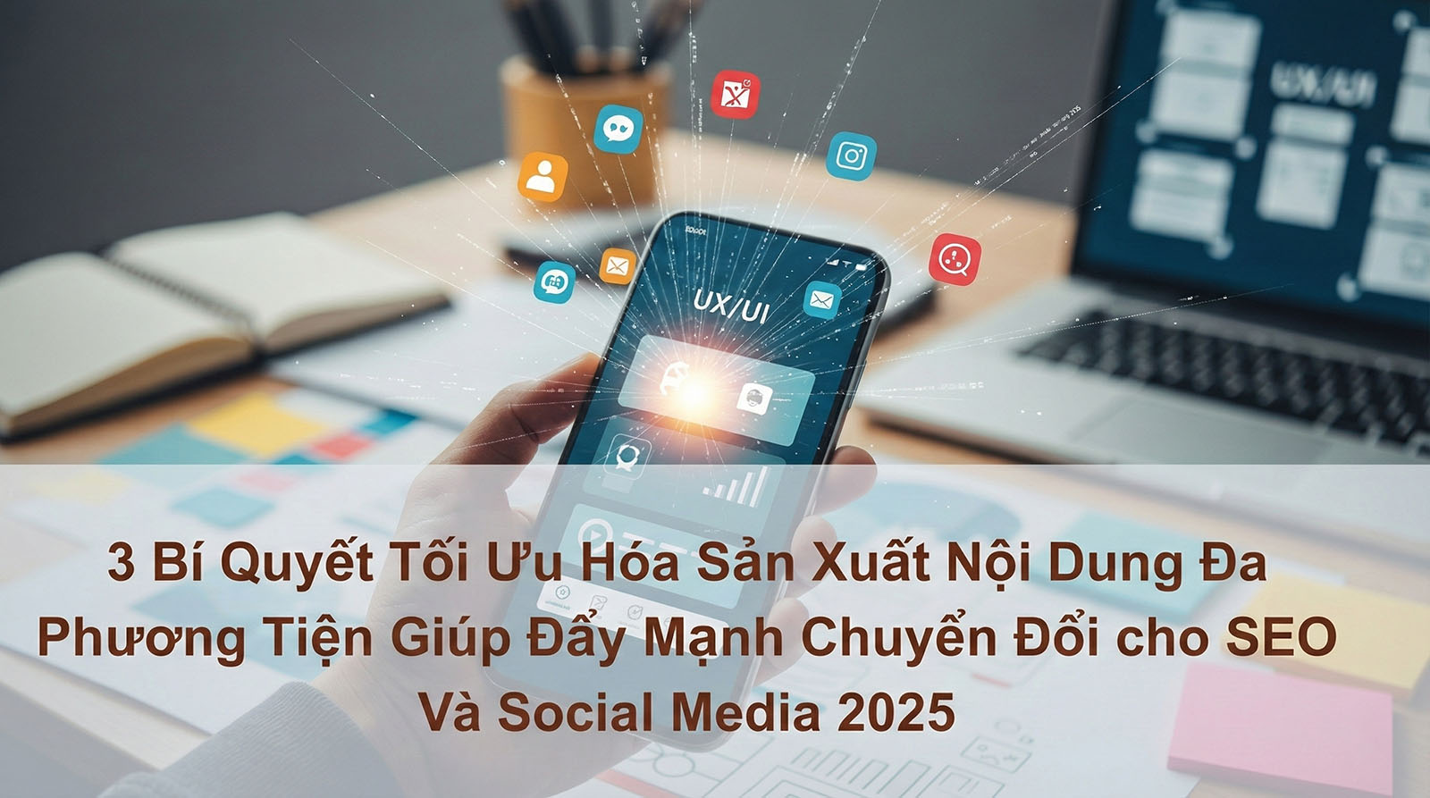 3 Bí Quyết Tối Ưu Hóa Sản Xuất Nội Dung Đa Phương Tiện Giúp Đẩy Mạnh Chuyển Đổi cho SEO Và Social Media 2025