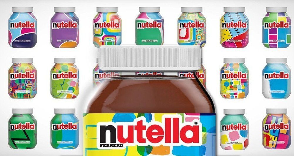 Nutella uses AI to create products labels