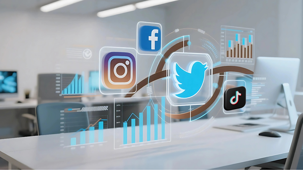 Infographic illustrating the process of target customer analysis, showing demographics (age, income), psychographics (values, lifestyle), and the creation of a buyer persona leading to the customer journey.