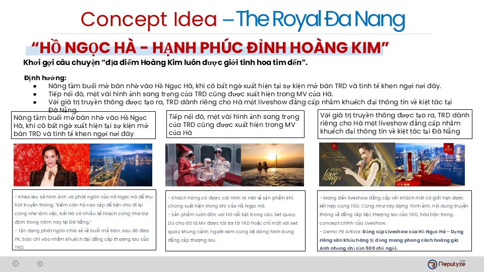 Ho Ngoc Ha at The Royal Da Nang launch event - Luxury apartment project